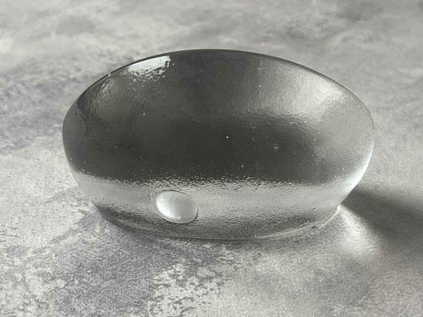 iittala】ヴィンテージ ガラス オブジェ 一粒の真珠・イッタラ ガラス