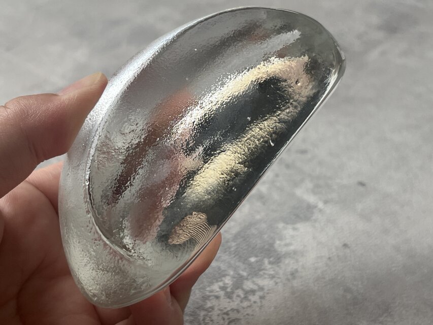 iittala】ヴィンテージ ガラス オブジェ 一粒の真珠・イッタラ ガラス