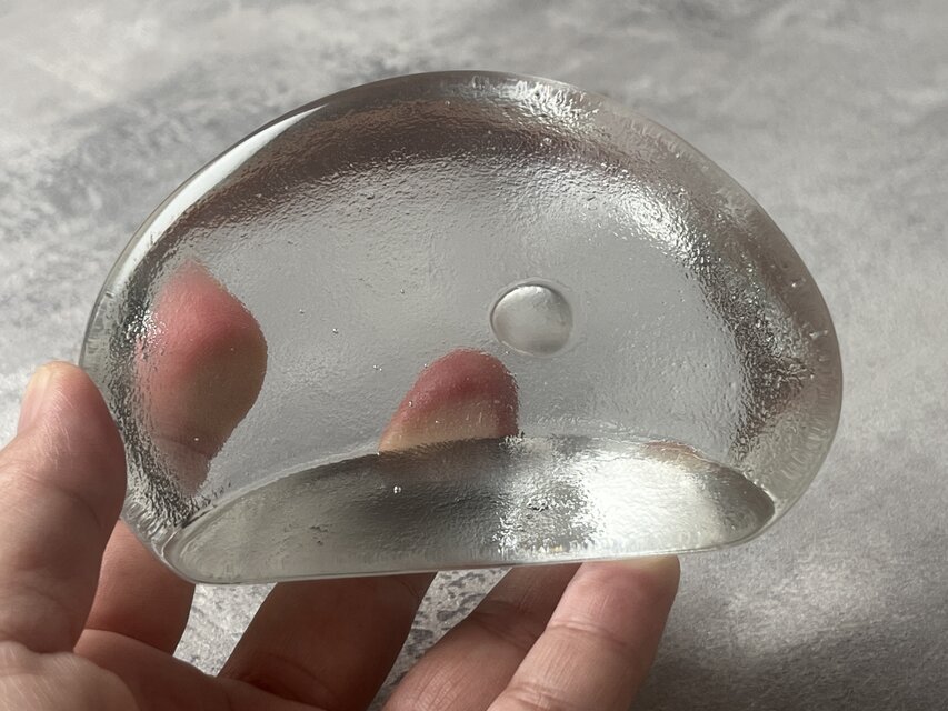 iittala】ヴィンテージ ガラス オブジェ 一粒の真珠・イッタラ ガラス