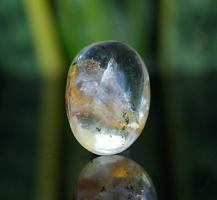 斜めの雪★ガーデンクォーツ 　s1512