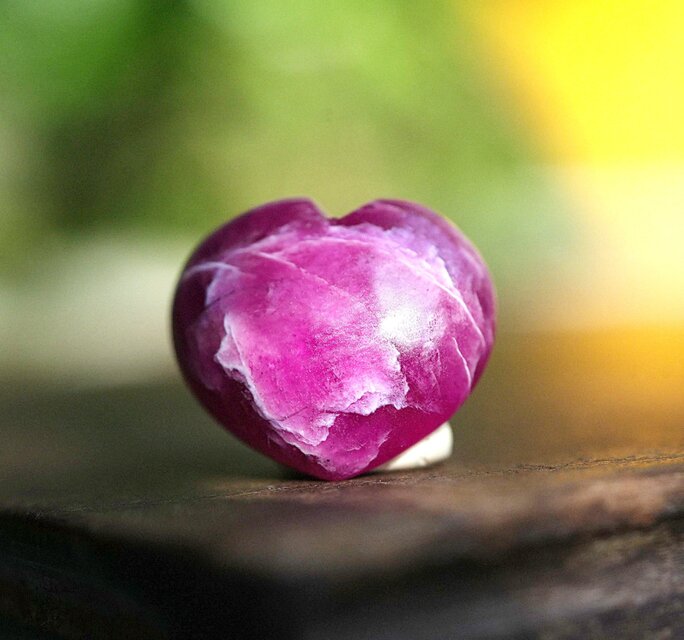 ローズルビー★ハート型★ルビー s1504