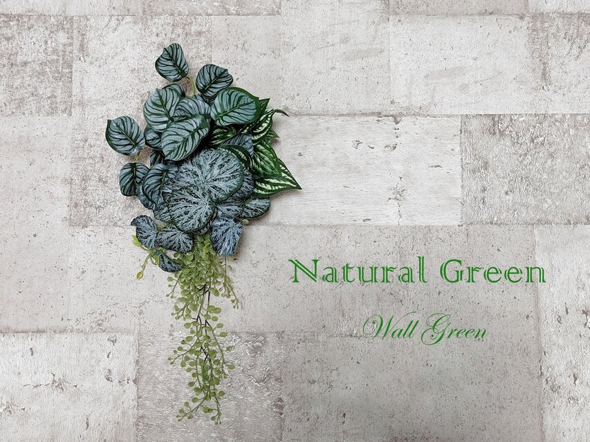 空気を綺麗に　光触媒加工　清々しいナチュラルグリーン　フェイクグリーン