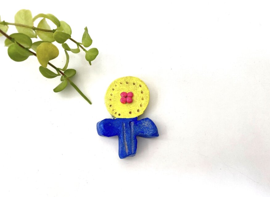 （一点物） colorful iro flower／brooch