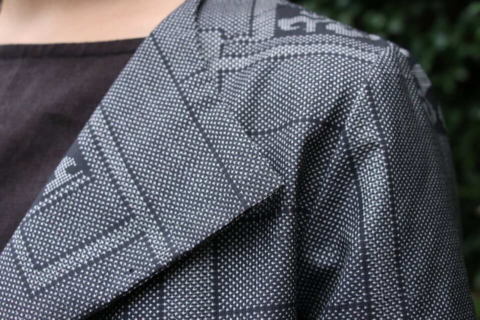 紬の着物リメイク 単衣コート | iichi 日々の暮らしを心地よくする