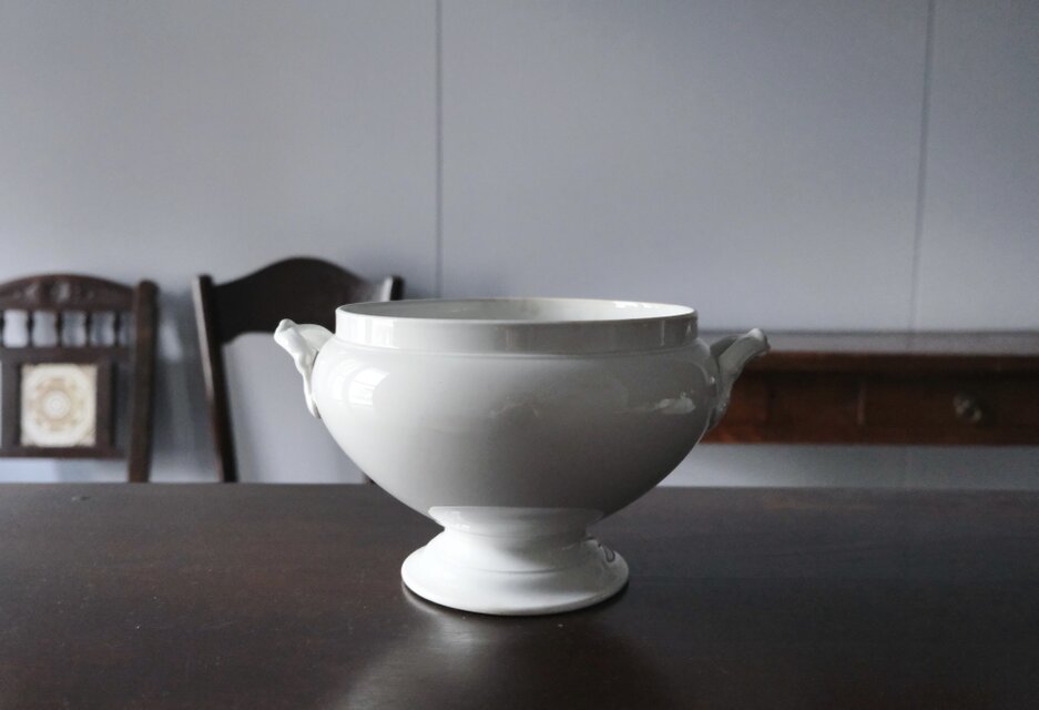 フランス　アンティーク　スーピエール Creil & Montereau スーピエール オブジェ インテリア フランス