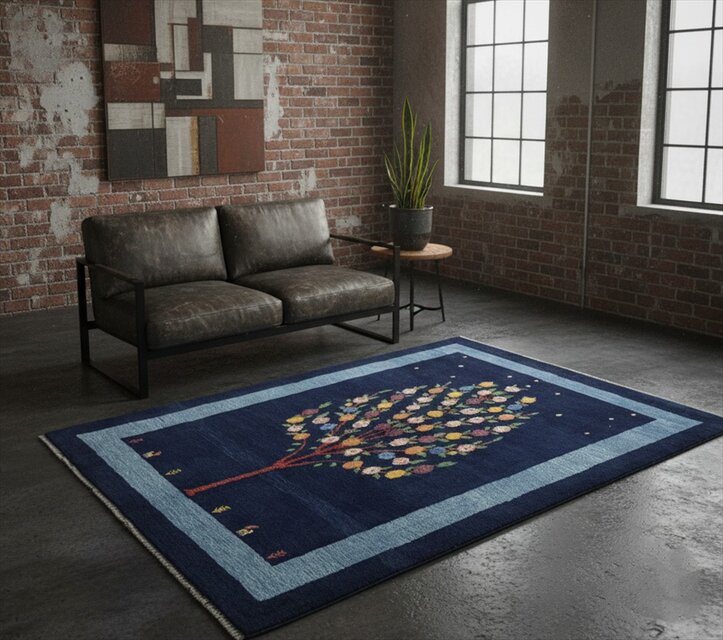 ペルシャ・ギャッベ　ラグ　146×203 ☆ペルシャ手織りギャッベ ラグSサイズ〔2〕 | 三越伊勢丹