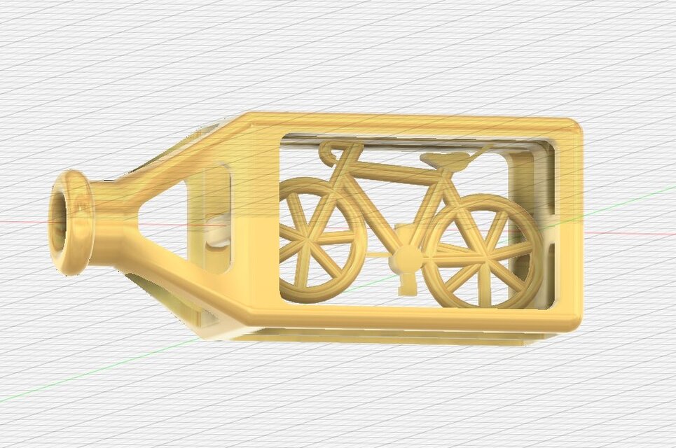 風に乗るメッセージ - ロードバイクネックレス」