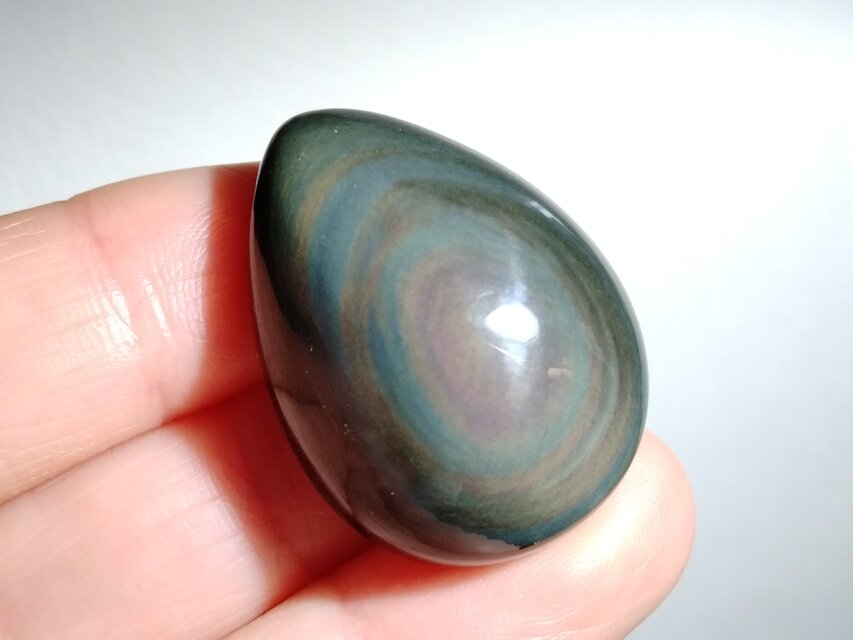 レインボーオブシディアン　30x21mm　ルース