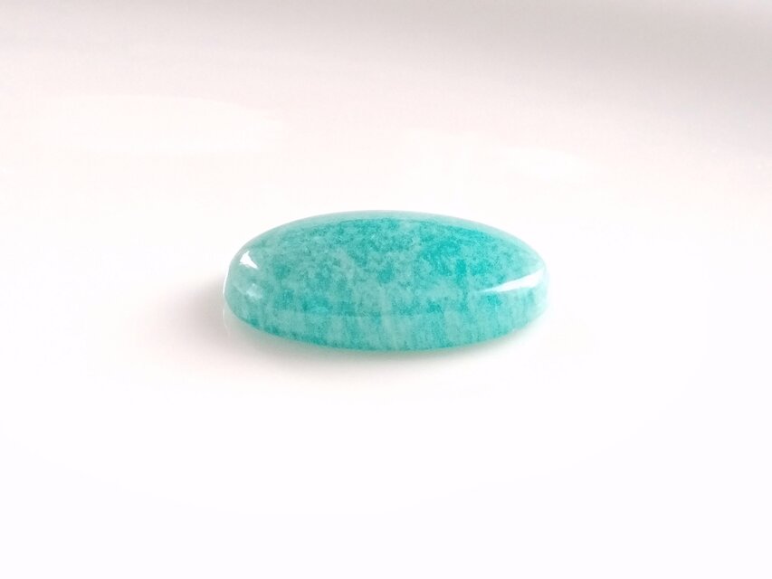 アマゾナイト 28x18mm ルース | iichi 日々の暮らしを心地よくする