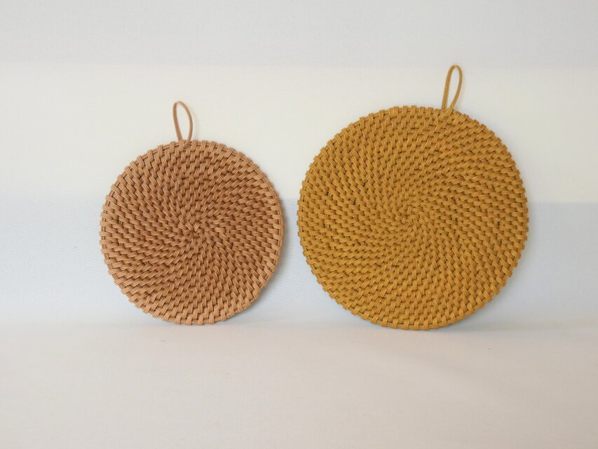 鍋敷き ポットマット フラワーベースマット / 大