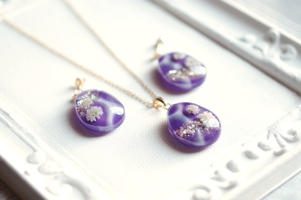 ゆきそら様❤レジン❤ペンダント ブローチ ゆきそら様❤レジン❤ペンダント ブローチ