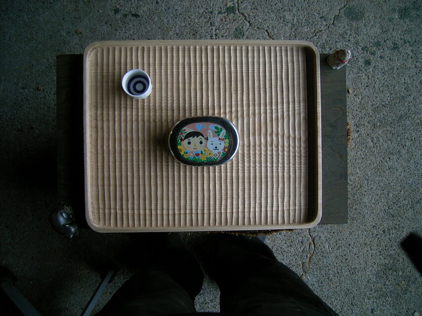 我谷盆　No.17 我谷盆 No.17 Make a Wagatabon (Wagatani-style Tray) 我谷盆を