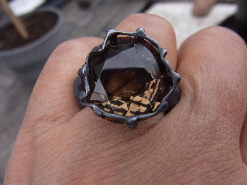 スモーキークオーツリング