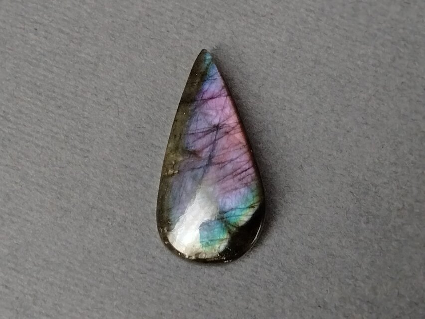 マルチカラーラブラドライト 25x12mm　ルース 88