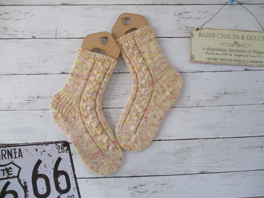 　冷え取り ソックス　My Hand -Dyed Socksyarns　