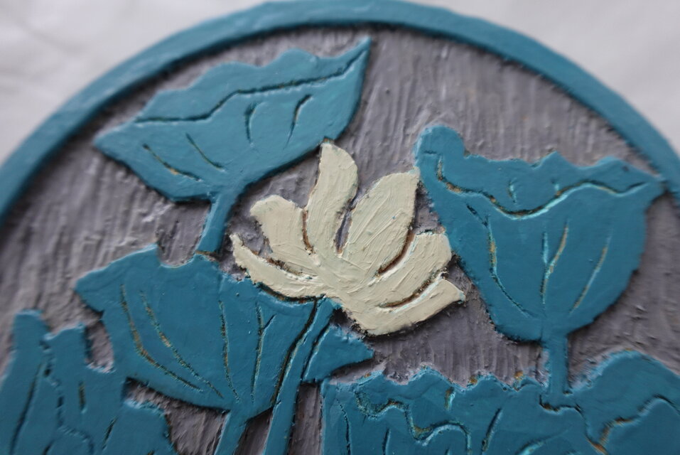 井波木彫額[木蓮の図] 井波木彫額[木蓮の図] 【公式通販】