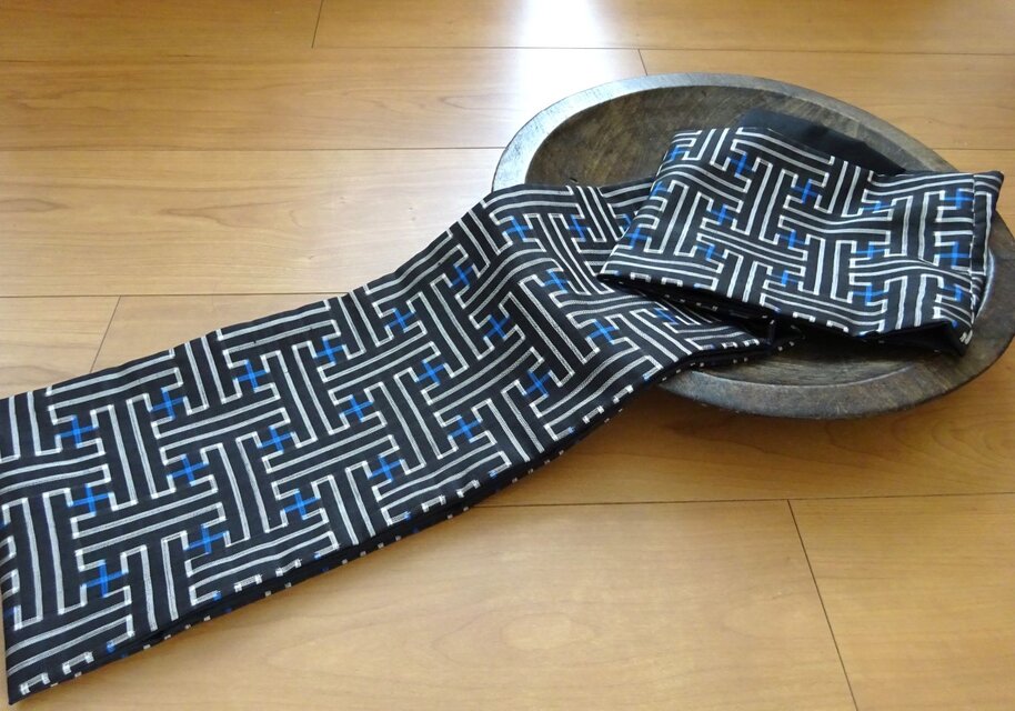 大島紬（秋名バラ）のスヌード