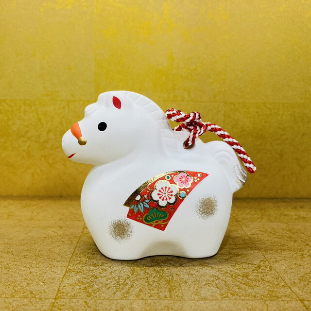 まとめ売り40個土鈴馬鈴　鈴　陶器　福馬鈴　置物　オブジェ　馬年　午年ホース粗品 干支 午 置物 馬 うま 2026年/ 吉兆干支土鈴（小） /粗品 販促 景品
