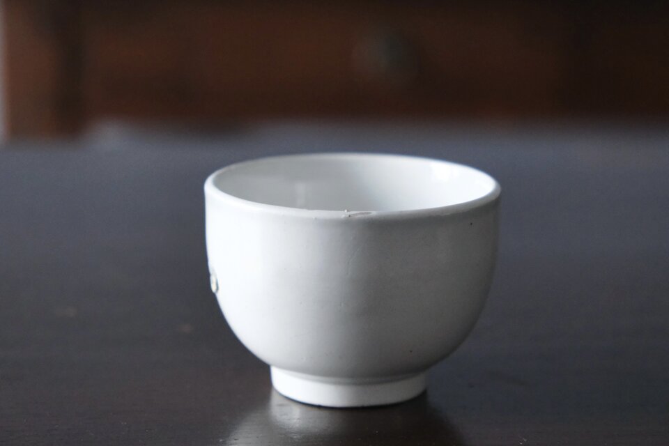 Gien ジアン プチ ボウル 白陶器 フランス アンティーク 0502350