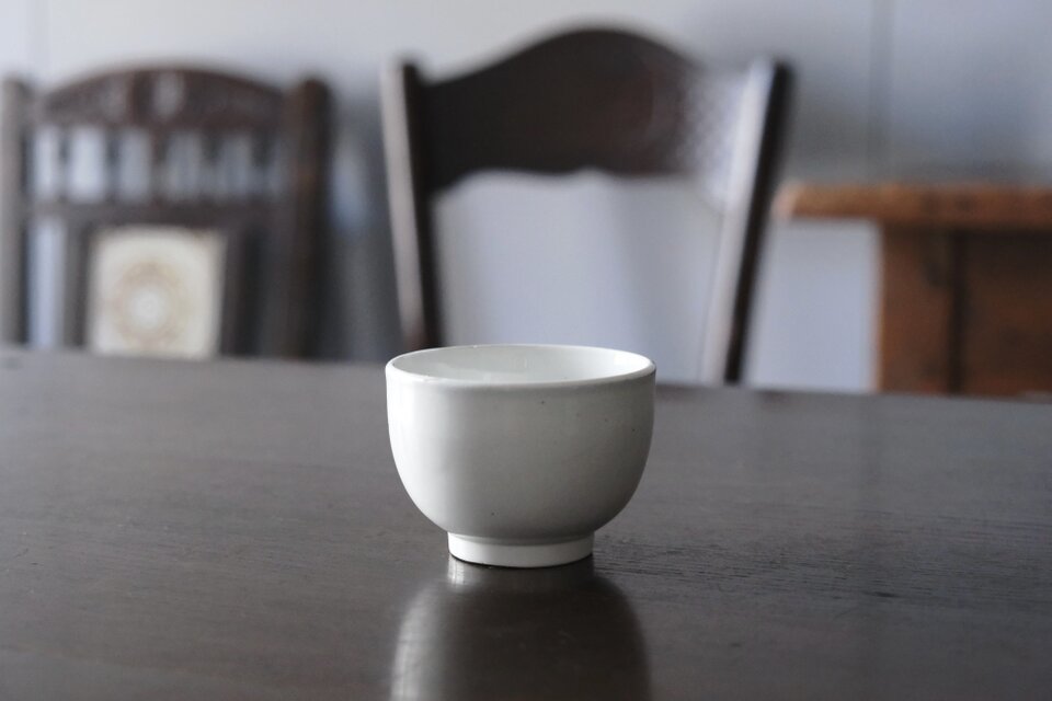 Gien ジアン プチ ボウル 白陶器 フランス アンティーク 0502350