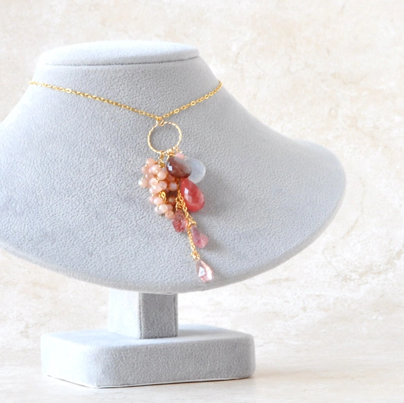 Meltie couleurネックレス ― とろける秋色のペンダントネックレス ―