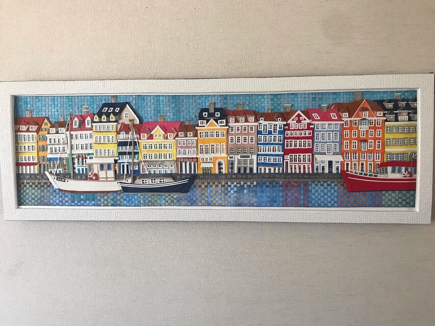 machinami ニューハウン　デンマークの街並み