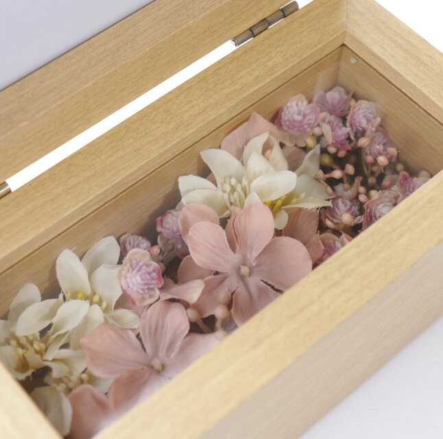 フォトフレーム両開き版 ピンクの紫陽花 | iichi 日々の暮らしを