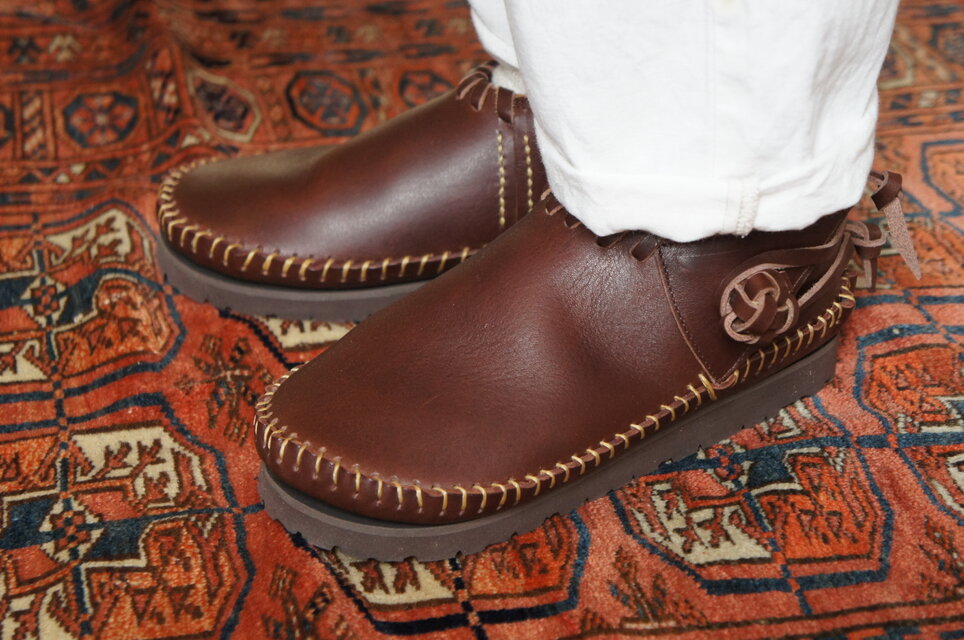 [USA製]80s REDWOOD MOCCASHIN レザー モカシン USA製]80s REDWOOD MOCCASHIN レザー モカシン