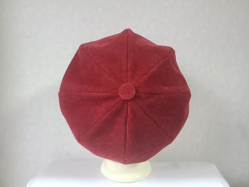 RRLコーデュロイ キャスケット ダブルアールエル) RRL インディゴ コーデュロイ キャスケット