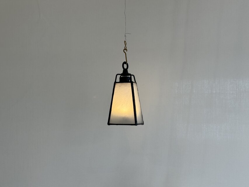 camp lightスクエア和風　キャンプ用　ペンダントにも　器具付　USB