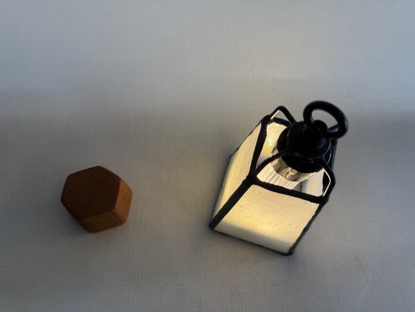 camp lightスクエア和風 キャンプ用 ペンダントにも 器具付 USB