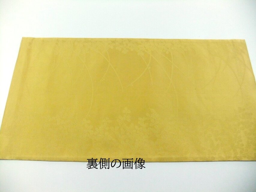 16)2378】31×61cm/本金箔・慶松曲水文様/テーブルセンター/和風/帯