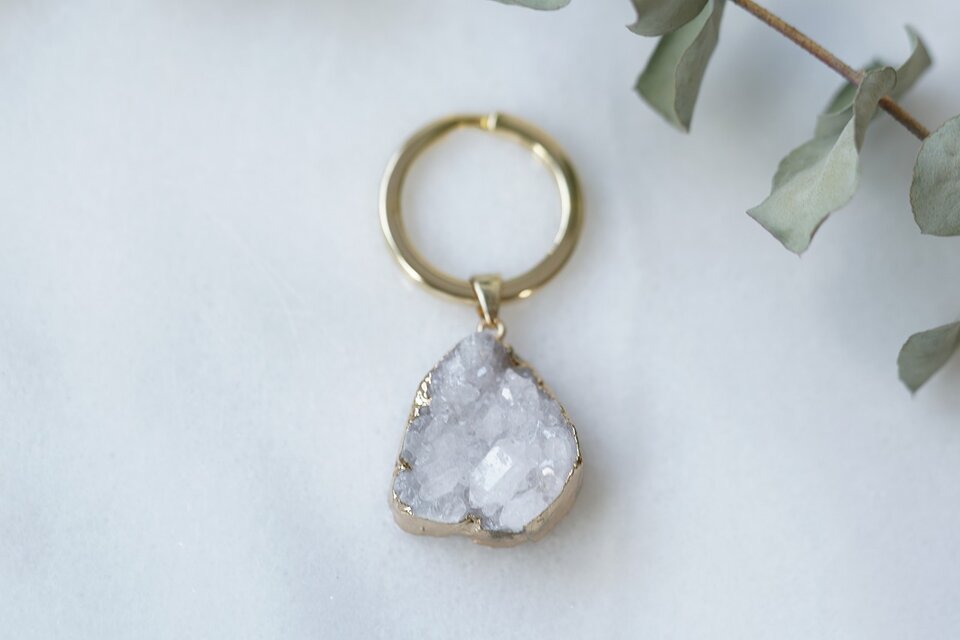 ドゥル―ジークォーツ キーホルダー 01
