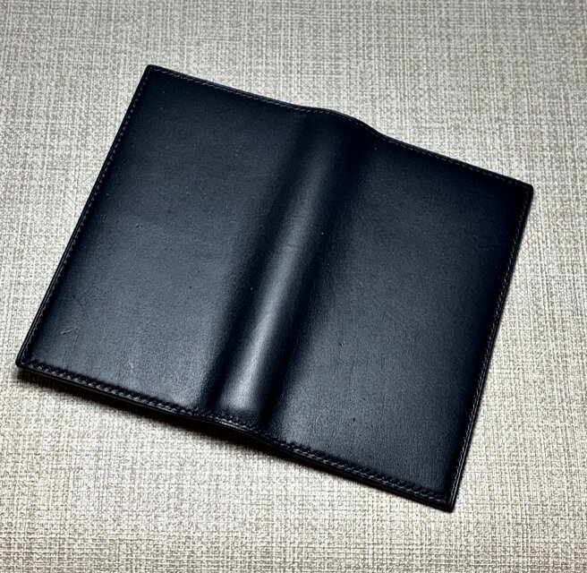 受注作成】ミニ6ナローシステム手帳(タンニン鞣し本革総手縫い仕上げ