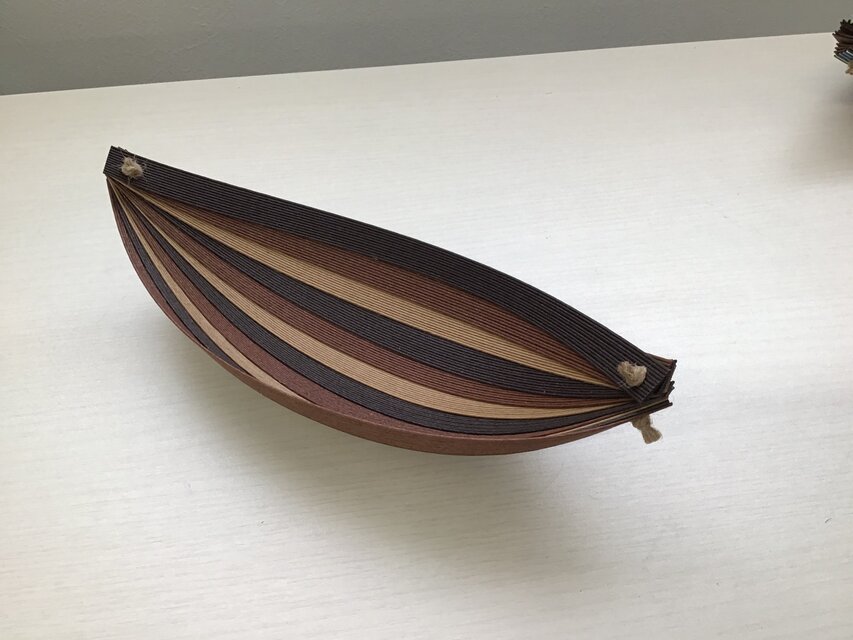 舟型　小物入れ