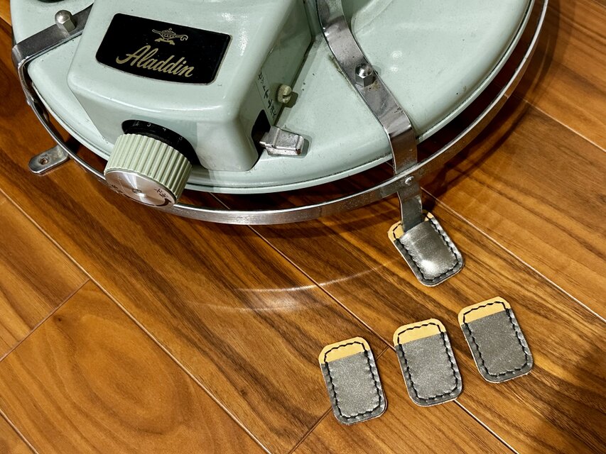 Aladdin★アラジンストーブ★脚カバー　足カバー★4個★本革　レザー　牛革