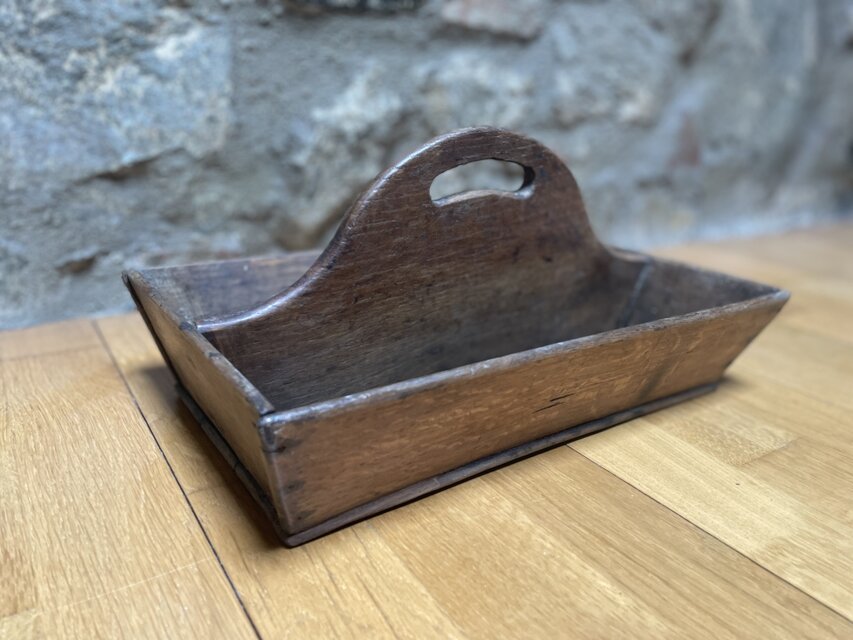 フランスアンティーク　カトラリートレー