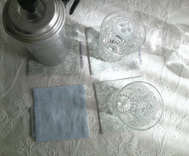 花cotton×linen DoilySet