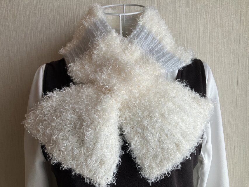 カールファーティペット(手編み)