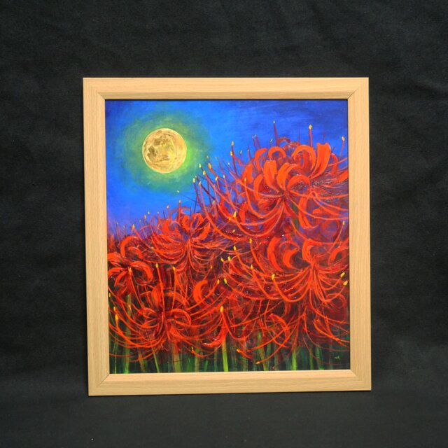 油絵　花　S.Kurita 油絵 花 S.Kurita 絵画・油絵】菫 ( すみれ ) )｜アート 花 絵画