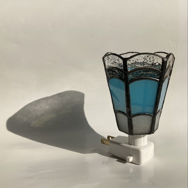 足元ランプ六面（水色）