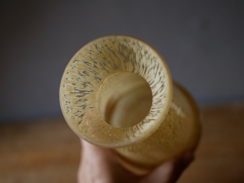 Les Yvelines 1920年代 フランス製 アールデコ 花瓶 クリシー アールデコ フラワーベース 花器 ヴィンテージ フランス