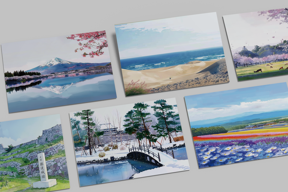 ニアジョイ 大信田美月 タワーレコードポストカード 直筆 ブルーハワイレモン ニアジョイ 大信田美月 タワーレコードポストカード 直筆 ブルー