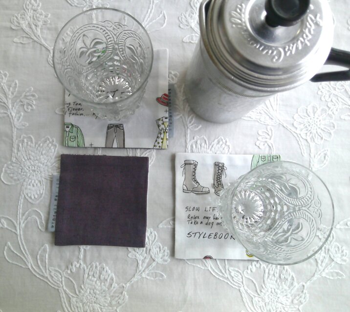 ArtWork×綿麻 小さなDoilySet