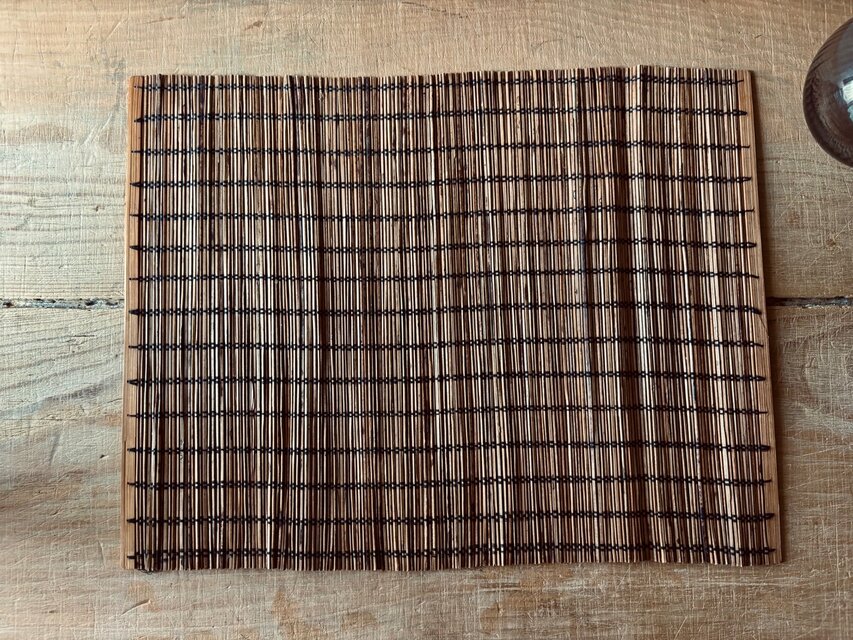 すだれランチョン　古道具