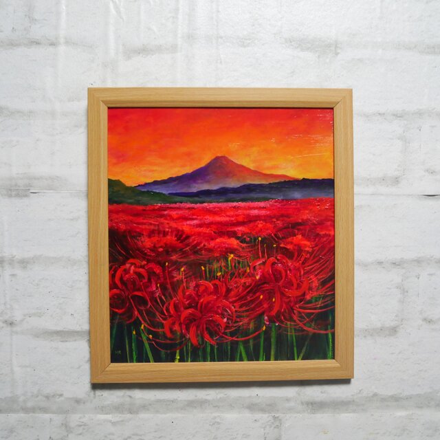 油絵 【秋日和】 | iichi 日々の暮らしを心地よくするハンドメイドや