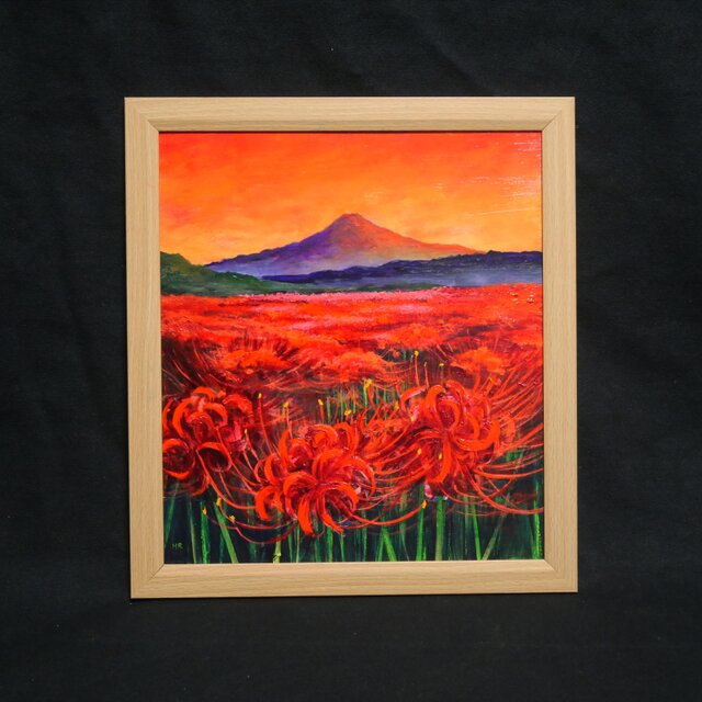 油絵 【秋日和】 | iichi 日々の暮らしを心地よくするハンドメイドや