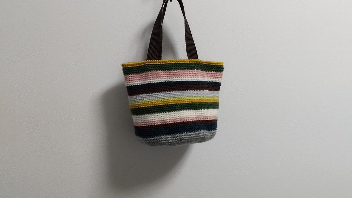 セール♪細編みトート　C