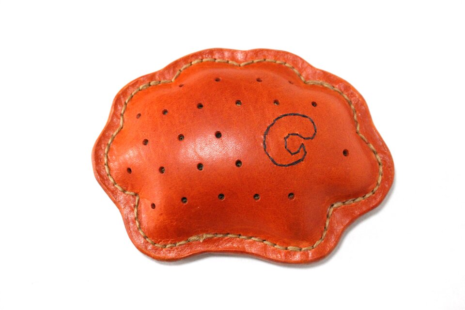 ニッティングベルト・パッド（ひつじ・オレンジA）