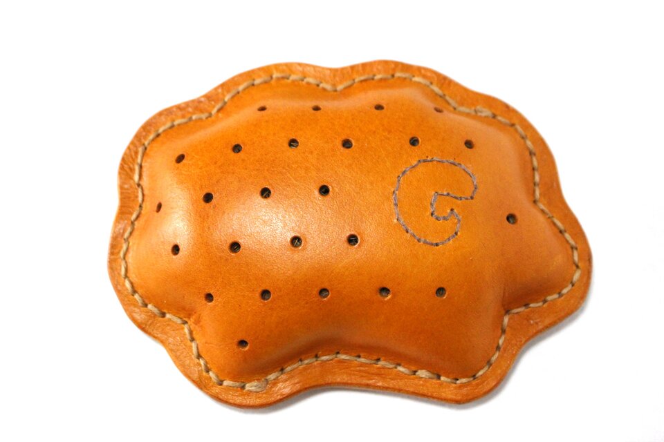 ニッティングベルト・パッド（ひつじ・だいだいA）